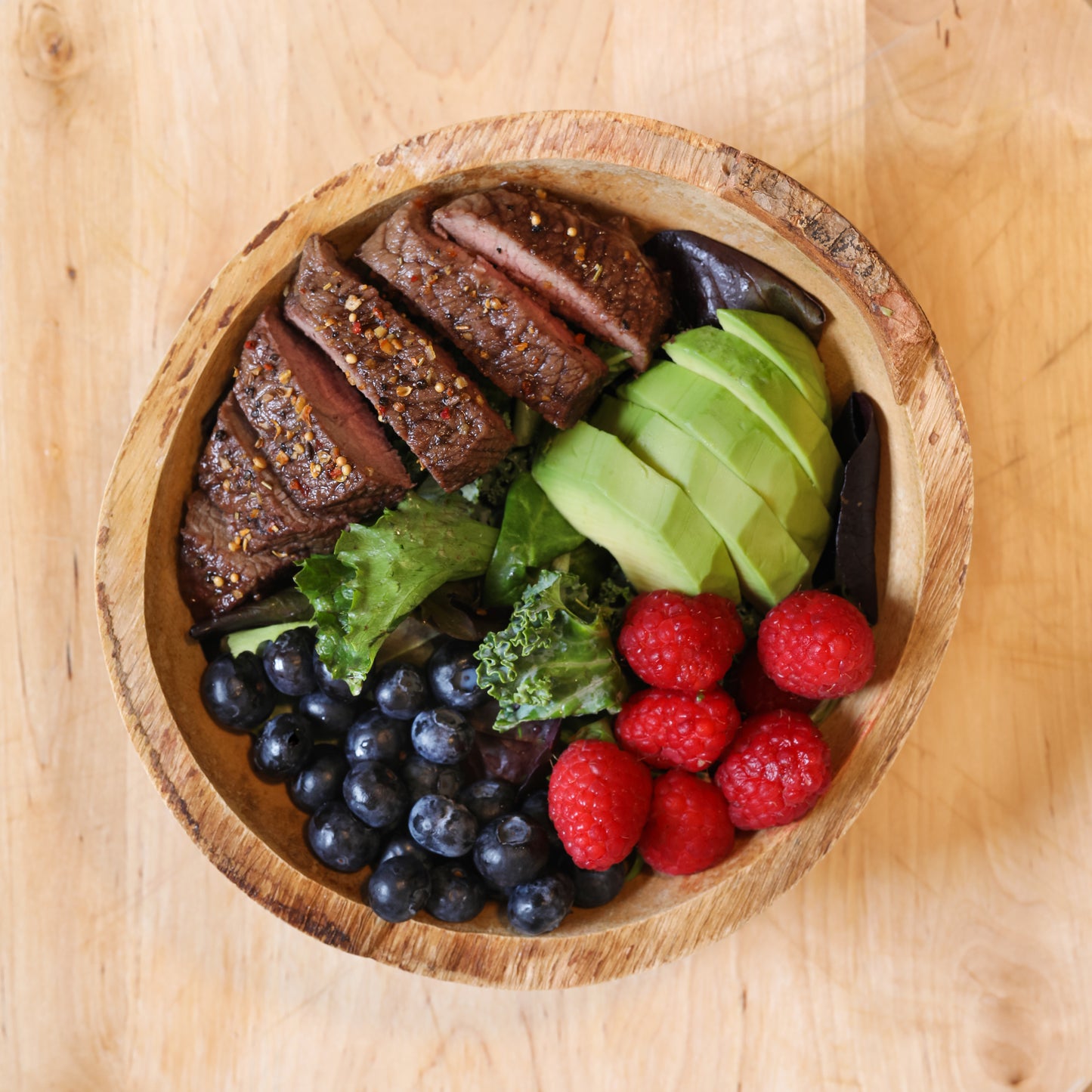 Small Steak Salad    (300 g, 0.66 lbs)