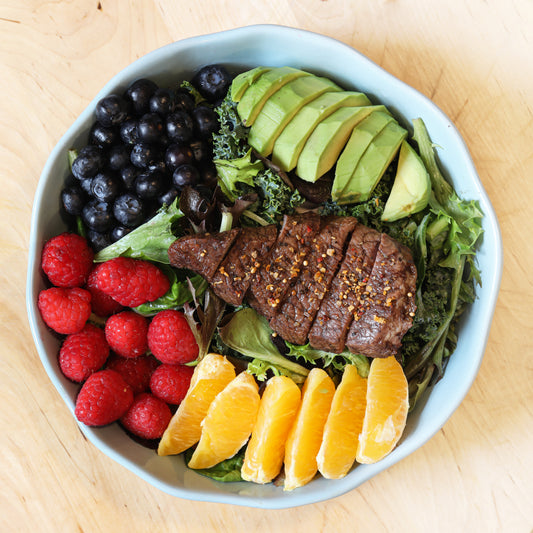 Medium Steak Salad (525 g, 1.15 lbs)